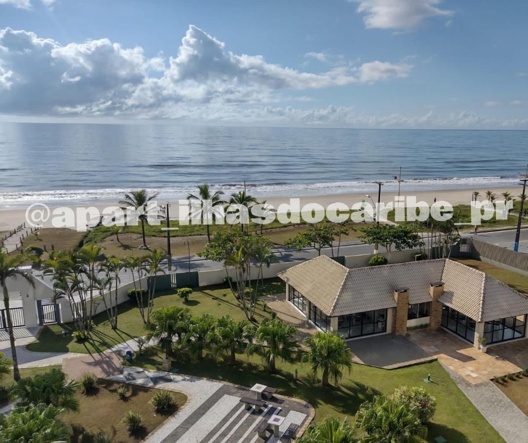 Apto Cond Ilhas Do Caribe - Pr - Beira Mar Matinhos Exterior foto