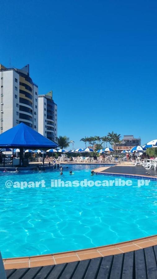 Apto Cond Ilhas Do Caribe - Pr - Beira Mar Matinhos Exterior foto