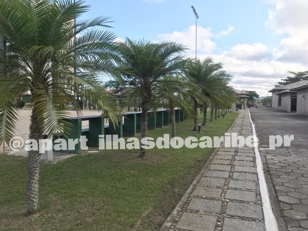 Apto Cond Ilhas Do Caribe - Pr - Beira Mar Matinhos Exterior foto