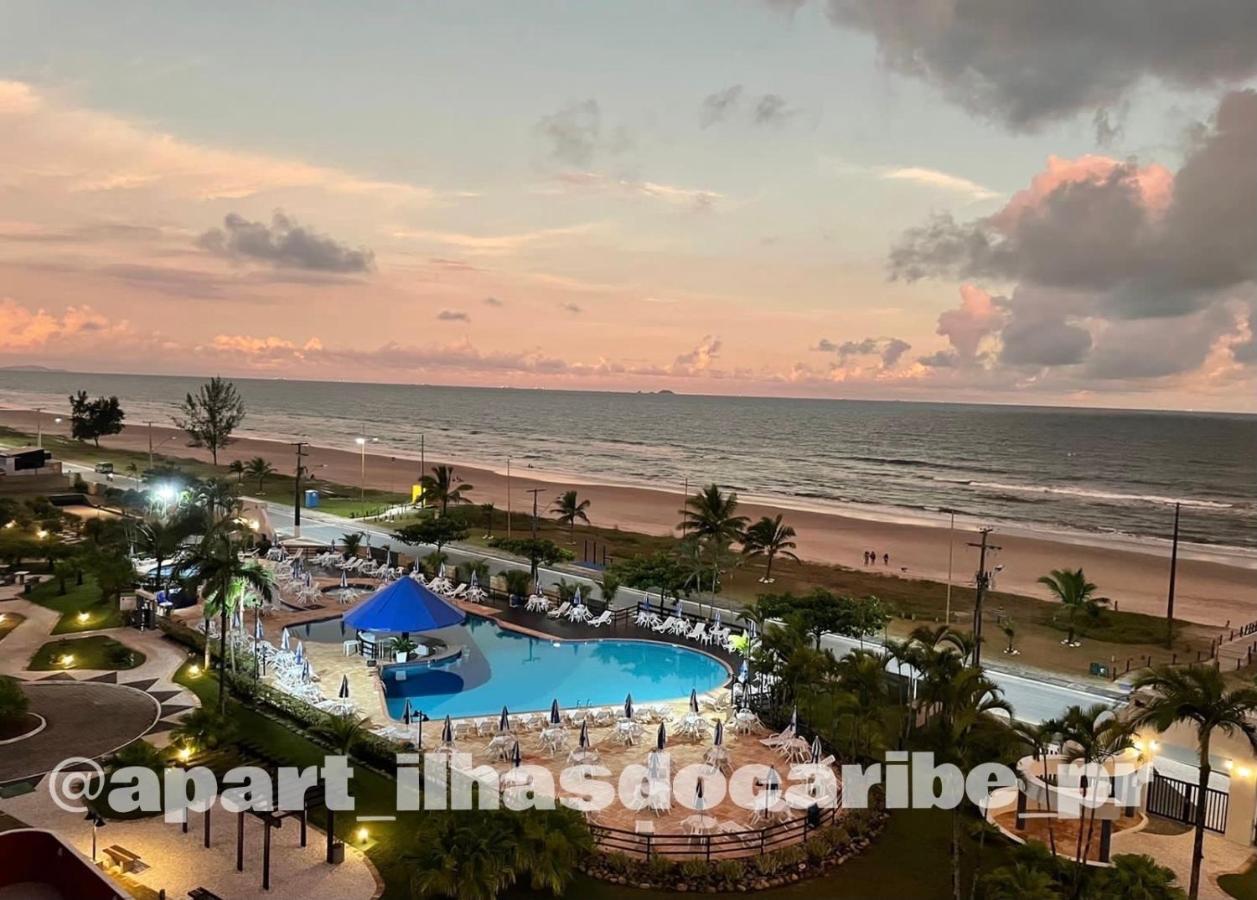 Apto Cond Ilhas Do Caribe - Pr - Beira Mar Matinhos Exterior foto