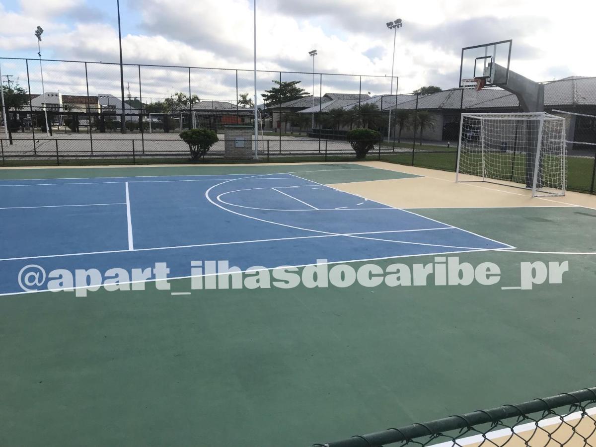 Apto Cond Ilhas Do Caribe - Pr - Beira Mar Matinhos Exterior foto