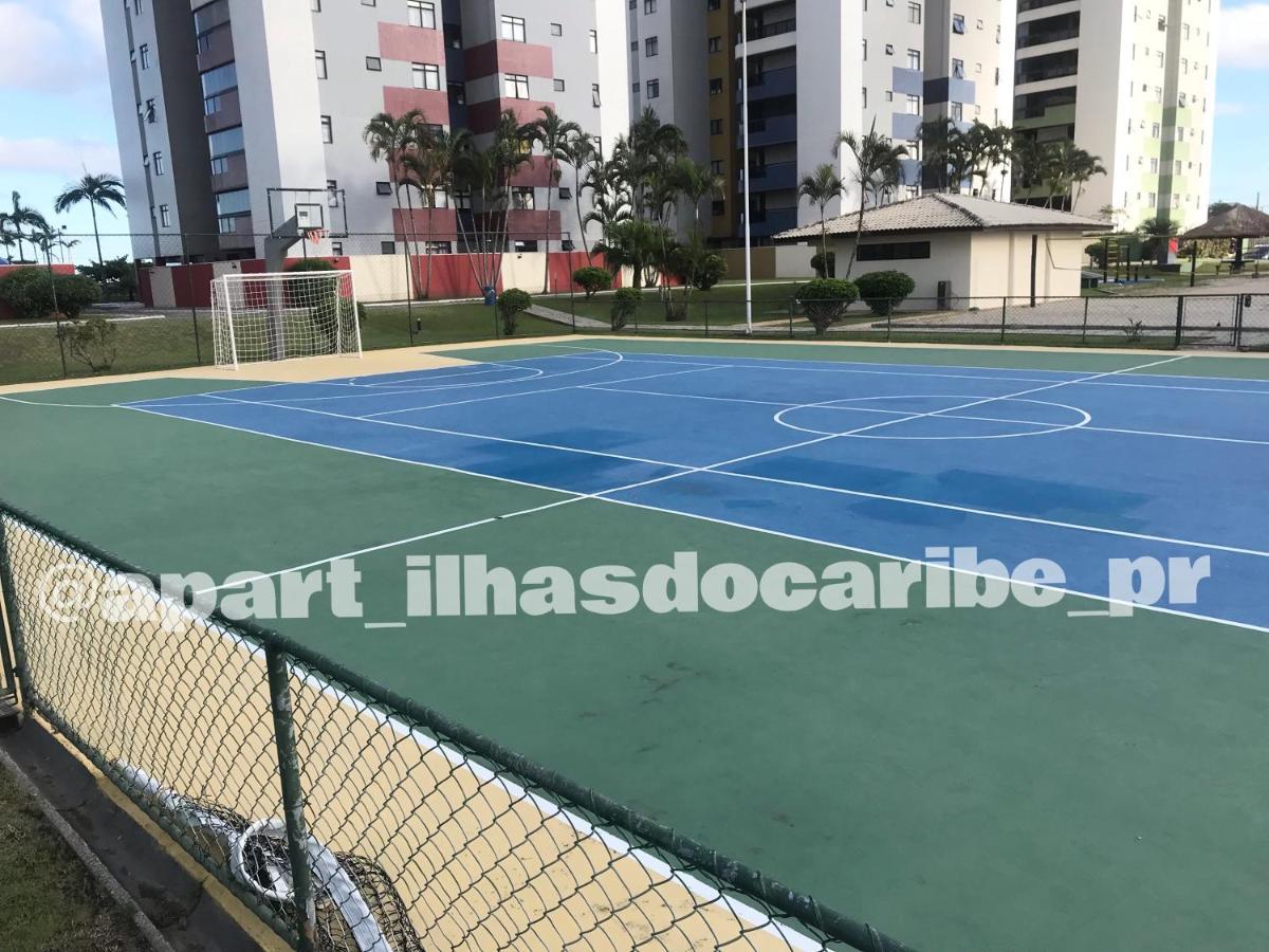 Apto Cond Ilhas Do Caribe - Pr - Beira Mar Matinhos Exterior foto
